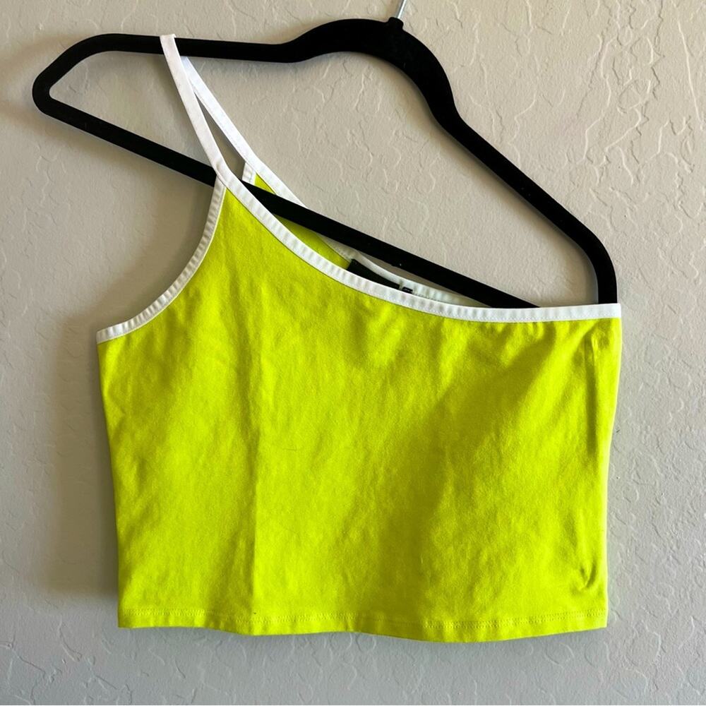 Urban Outfitters One Shoulder Crop Topdan